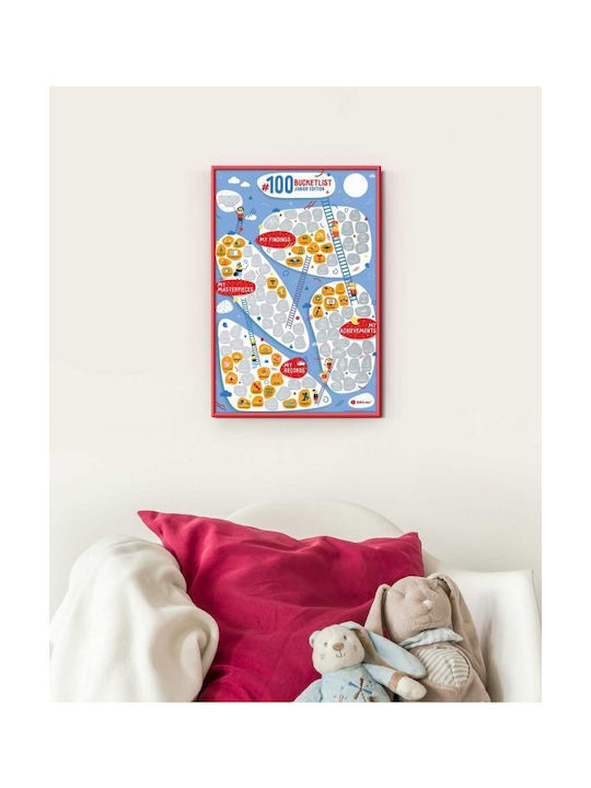 Poster #100 Bucketlist Junior Edition Dimensiuni 40x60 Ex Mygreekgames