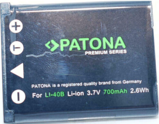 Kamera-Batterie Premium 1024 Lithium-Ionen (Li-Ion) Kompatibel mit Olympus