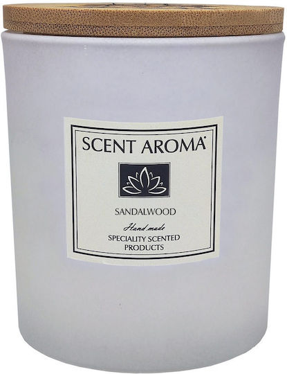 Aromatisches Raumkerze Soja Sandelholz 175gr 39 Stunden Brenndauer