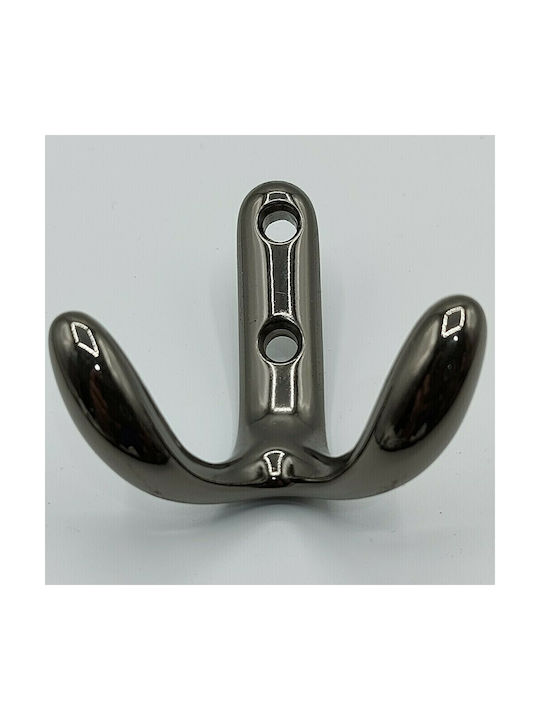 Italian Wall Hanger Zamac Valli&valli 04845-00-aim1 Hematite Dimensions 50×55×35 Mm