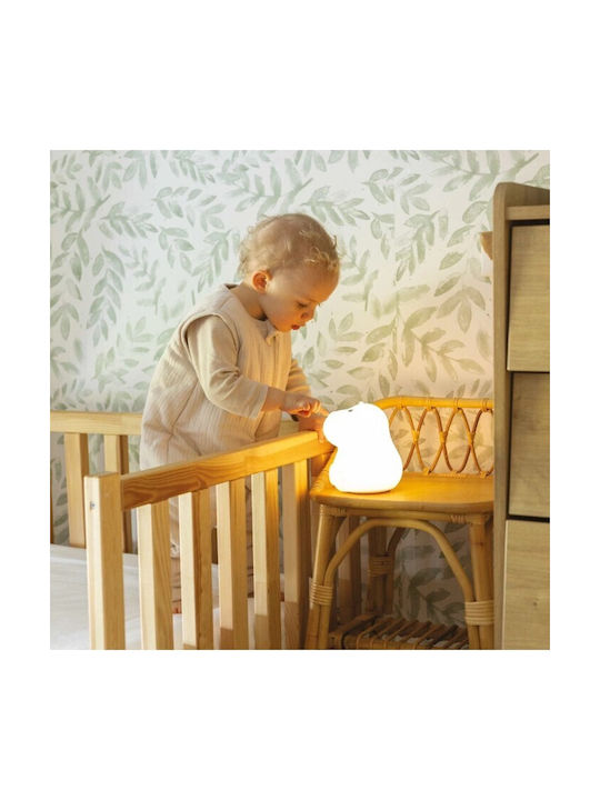 Trois Kilos Sept Lumini LED Lampă decorativă pentru copii Atingere Alb