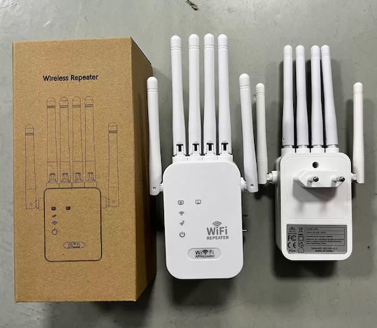3369854751 Wi-Fi Verstärker Dualband (2,4 & 5 GHz) 1200 Mbps mit 2 Ethernet-Anschlüssen