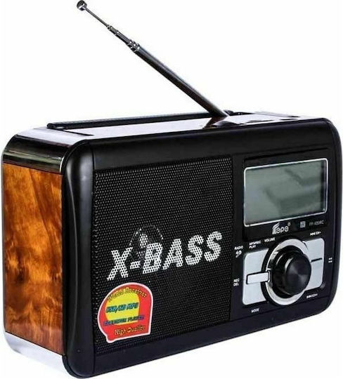 FP-920-RC Tragbares Radio mit USB Rot
