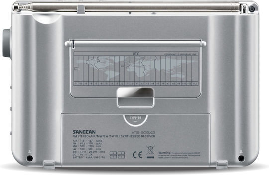 Sangean ATS-909X2 Tragbares Radio Weiß