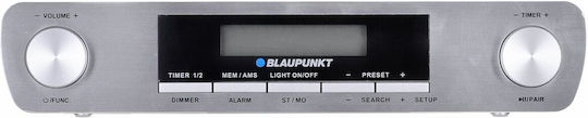 Blaupunkt KR14BT Επιτραπέζιο Ραδιόφωνο Ρεύματος με Bluetooth Ασημί