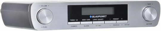 Blaupunkt KR14BT Επιτραπέζιο Ραδιόφωνο Ρεύματος με Bluetooth Ασημί