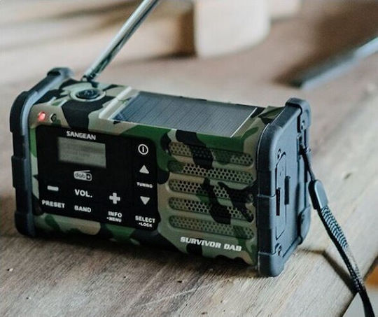 Sangean Survivor MMR-88 Φορητό Ραδιόφωνο Επαναφορτιζόμενο DAB+ με USB Πολύχρωμο