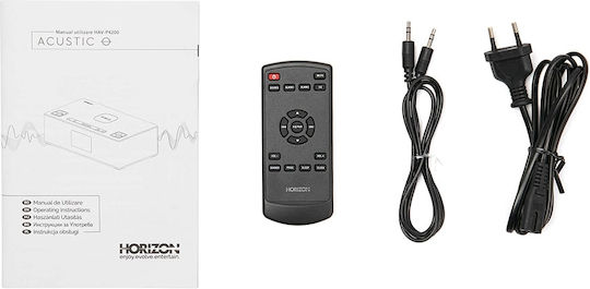 Horizon-Europe HAV-P4200 Настолен Радиоприемник с Bluetooth и USB Сребрист