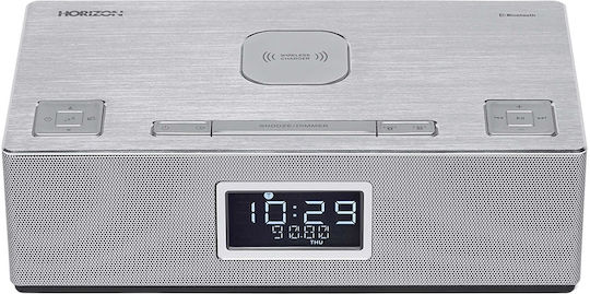 Horizon-Europe HAV-P4200 Настолен Радиоприемник с Bluetooth и USB Сребрист
