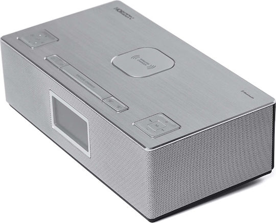 Horizon-Europe HAV-P4200 Настолен Радиоприемник с Bluetooth и USB Сребрист