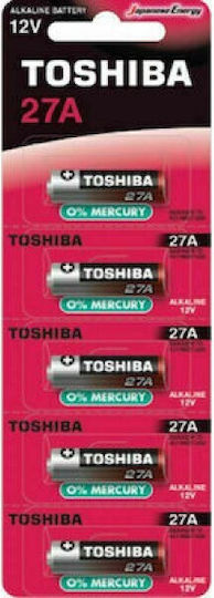 Toshiba Alkaline Battery A27 12V 1pcs