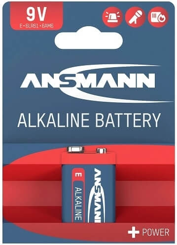 Ansmann Alkaline Batterie 9V 1Stück