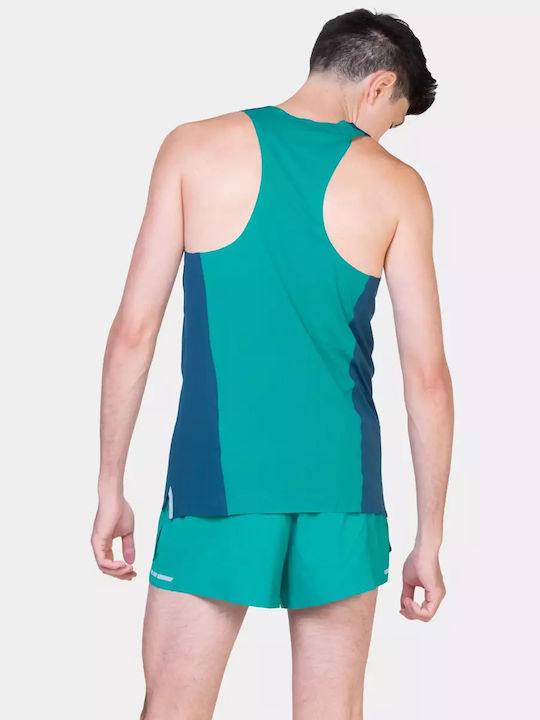 Bluse Dark Navy/deep Laguna Green