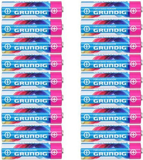 Grundig Αλκαλικές Μπαταρίες AA 1.5V 18τμχ