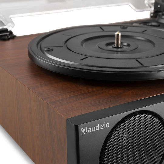 Audizio Tulsa Audio Centre 102.194 Pick-Up cu Preamp și Difuzoare încorporate Maro Radio FM, Radio DAB+