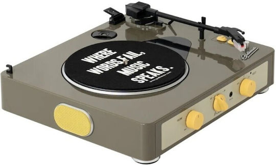 Gadhouse MK ll Brad Retro GAD00112-1 Грамофон с Вградени говорители Сив