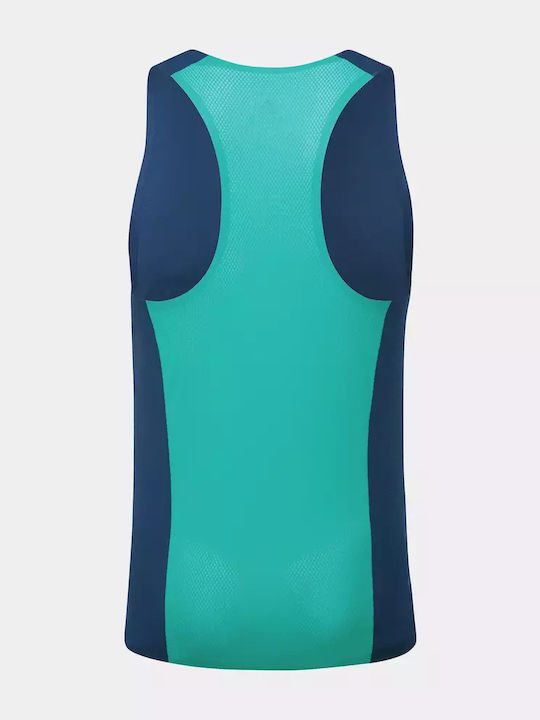Bluse Dark Navy/deep Laguna Green