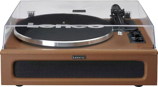 Lenco LS-430BN LS-430BN Πικάπ με Direct Drive, Προενίσχυση και Ενσωματωμένα Ηχεία Καφέ