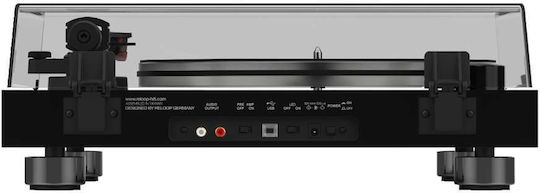 Reloop Turn 7 Πικάπ με Belt Drive και Προενίσχυση Μαύρο