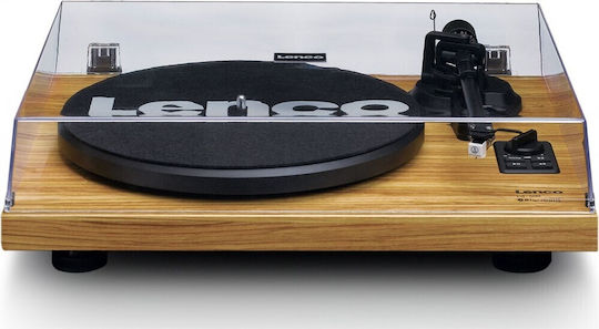 Lenco LS-500 LS-500OK Πικάπ με Belt Drive, Προενίσχυση και Ενσωματωμένα Ηχεία Καφέ
