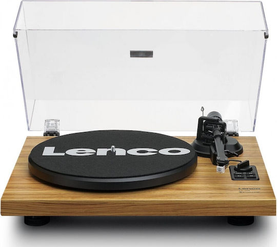 Lenco LS-500 LS-500OK Πικάπ με Belt Drive, Προενίσχυση και Ενσωματωμένα Ηχεία Καφέ