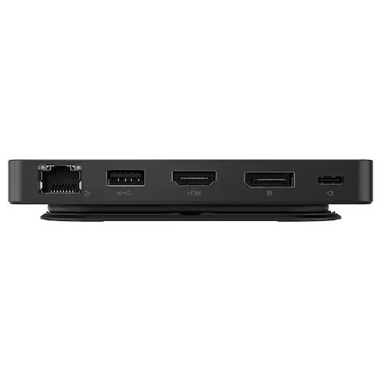 Lenovo Travel USB-C Докинг станция с HDMI/DisplayPort 4K Ethernet Черен