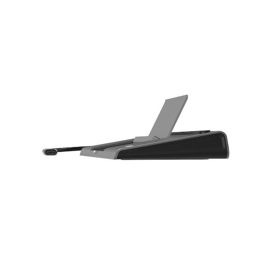 Unitek USB-C Docking Station με HDMI/DisplayPort 4K PD και σύνδεση 2 Οθονών Ασημί (D1022A)