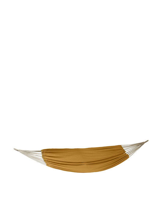 Hesperide Hamac Dublu Material Textil Galben 307x150cm