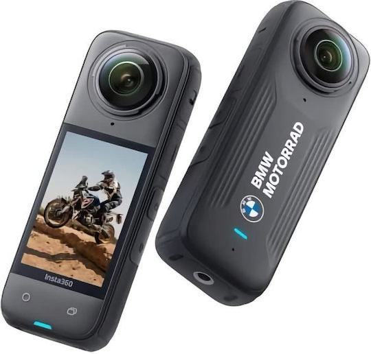 Insta360 X4 Action Camera 8K 360° Capture Underwater with Touch Screen 2.5" and Wi-Fi Black