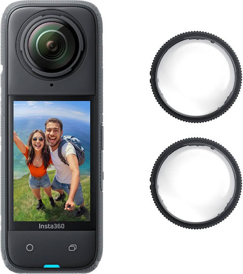 Insta360 X4 Action Camera 8K 360° Capture Underwater with Touch Screen 2.5" and Wi-Fi Black