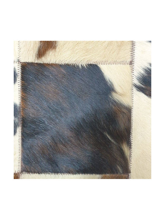 Χαλί Δερμάτινο Χειροποίητο Tapicap Skin 20 Beige Spots 140x200 Cm
