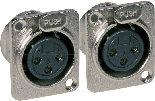 Jb Systems Щепсел XLR женски Сребрист (1306)
