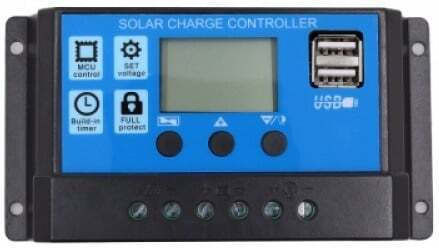 PWM Ρυθμιστής Φόρτισης PWM 12V 10A
