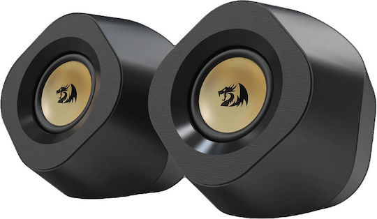 Redragon GS590 Pro Ασύρματα Ηχεία Υπολογιστή 2.1 με RGB Φωτισμό και Bluetooth σε Μαύρο Χρώμα