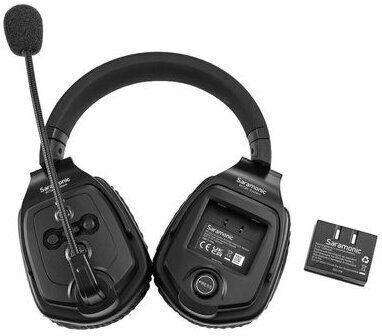 Stereo Intercom Solution Comp Witalk Wt3d3xbat 3 Persons Full-duplex 1.9ghz Dual-ear Black
