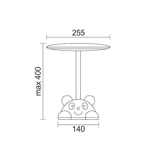 Spot Light Led Kids Desk Lamp White