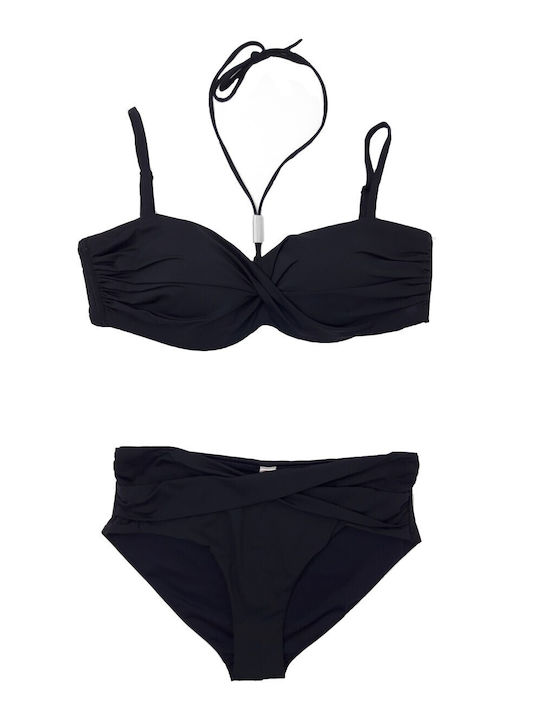 Venus Elegance Комплект Бикини Черен