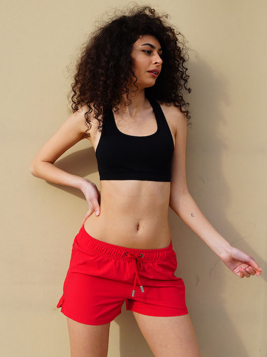 Shorts Bikini Inferioare Roșii