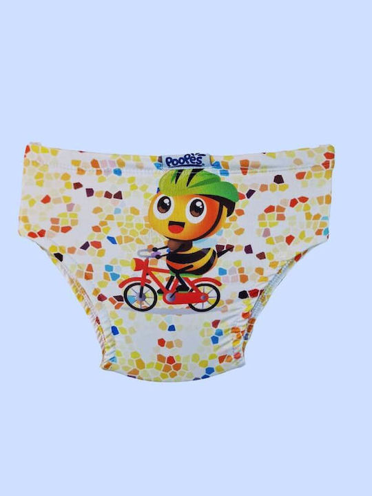 Poopes Kids' Brief Multicolour
