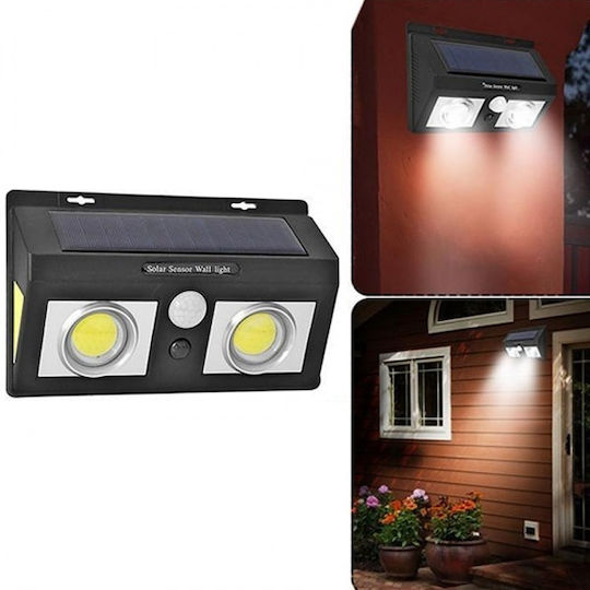 Lampa Lampă Solară 0.55W Alb Rece 5000K cu Senzor de Mișcare IP65 19bucx19bucx11.5buccm