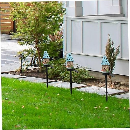 Lampa Lampă Solară Floare 1W 1200lm Alb Cald cu Senzor de Mișcare și Fotocelulă IP44