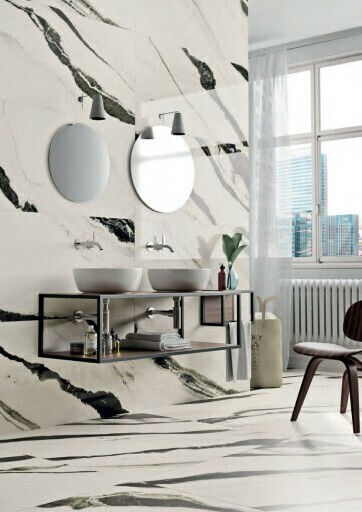 Πλακάκι Room Panda White Ret Lp 60x120 A' Imola Ceramica