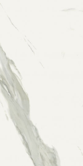 Tile Patmos 60x120 Rectified Baldocer White Glossy Marble Effect