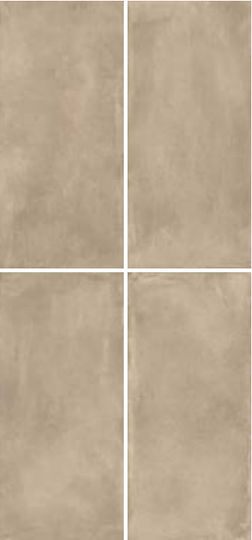 Tile Azma Up A.up6 12no Rm 60x120 Matte Dark Beige