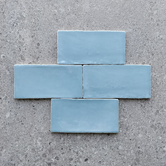 Tile Bakerstreet Bleu Grise 7.5x15 Cm