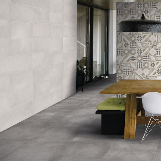 Плочка Ceramica Fiore 60x60 Avenue Grey A' 9238 Сива Мат