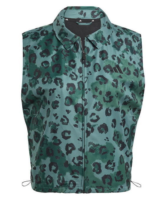 Damen Ärmelloses Sport Jacke Multi