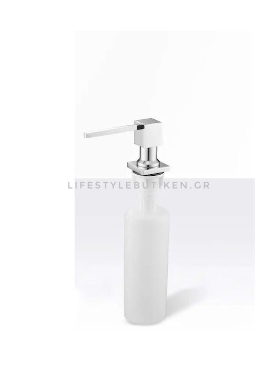 Naron Nr7001c Εντοιχιζόμενος Dispenser Σαπουνιού Κουζίνας Μεταλλικό 500ml Chrome