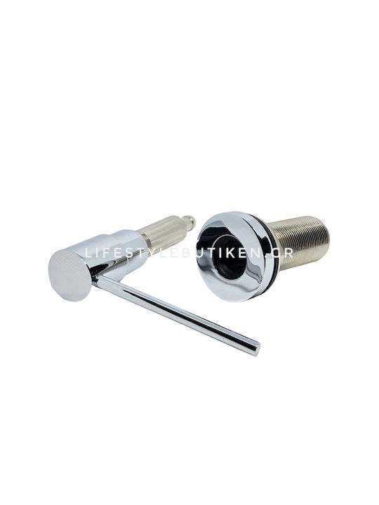 Naron Nr8001c Built-in Kitchen Soap Dispenser Metallic 500ml Chrome