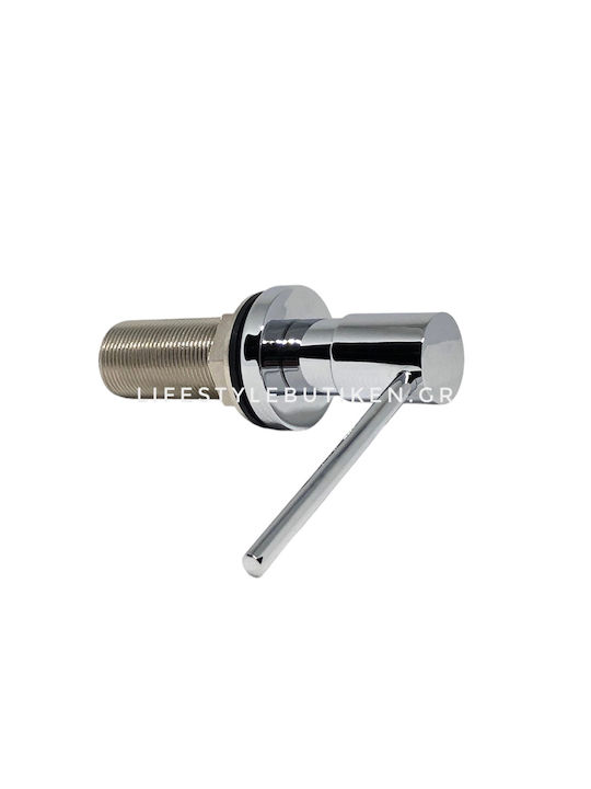 Naron Nr8001c Built-in Kitchen Soap Dispenser Metallic 500ml Chrome